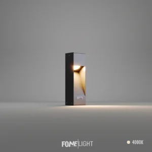 Luzerra Post Light Modern Garden Fence Lighting