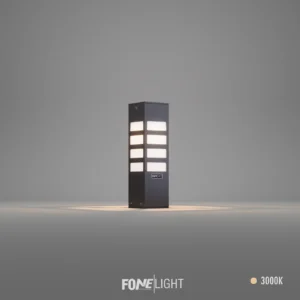 Vilorita Post / Fence Light Plexi-Aluminium Body