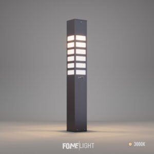 Vilorita Bollard Light Plexi-Aluminium Outdoor Decorative Lighting